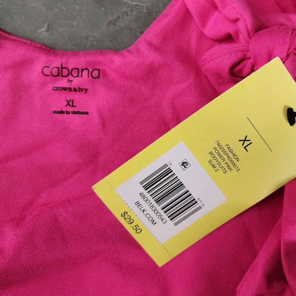 Hot Pink Bodysuit - Picture 4 of 5